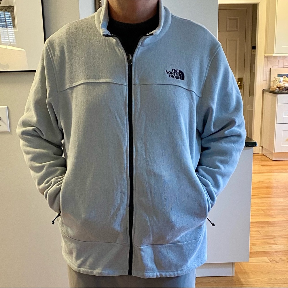 Men’s XXL The North Face mid weight knit jacket